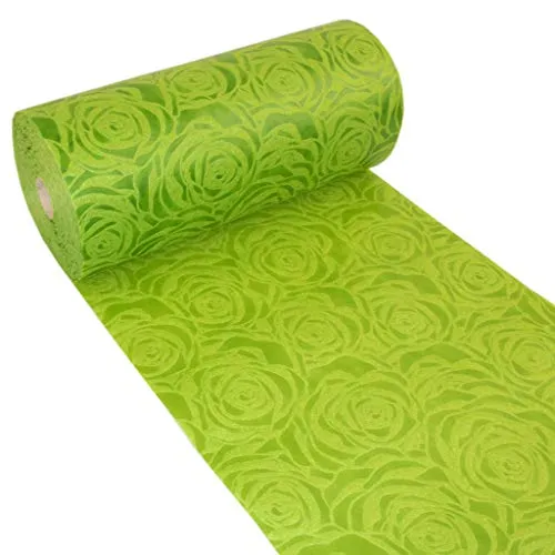 Dekoflor® Tischläufer Rosen in grün von DEKO AS