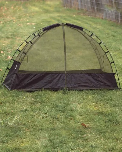 Moskitonetz Domezelt mit Gestänge - Ultraleichter Insektenschutz für Camping - Camping Zelt mit 1 Schlafkabine, ideal für 1 Person. Ultraleicht und in Kuppelform, perfekt für Outdoor-Abenteuer.