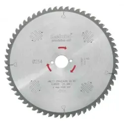 Metabo 628057000 Kreissägeblatt 315mm - Kreissägeblatt für Holzverarbeitung, 48 Zähne für präzise Schnitte in Weich- und Hartholz sowie Verbundwerkstoffen. Ideal für Längs- und Querschnitte.