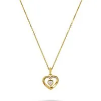JETTE Kette TWISTED HEART 89193475 aus recyceltem 925er Silber - Elegante JETTE Kette TWISTED HEART 89193475 aus recyceltem 925er Silber. Ein stilvolles Accessoire, das Nachhaltigkeit und zeitloses Design vereint.