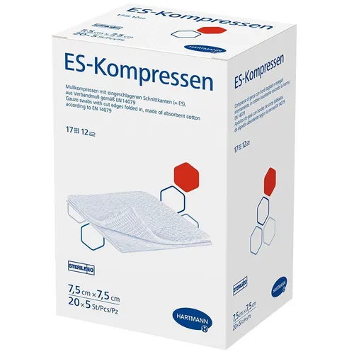 ES-Kompressen 7,5 x 7,5 cm steril