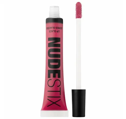 Nudestix Lippenstift LIP GLACE - Shade: Cherry 00 - Lippenstift in lebhaftem Kirschrot, bietet langanhaltenden Glanz und pflegt die Lippen mit feuchtigkeitsspendenden Inhaltsstoffen.