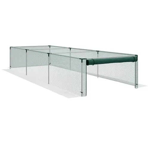 Outsunny Gartennetz 125cm x 373cm in grün von Outsunny