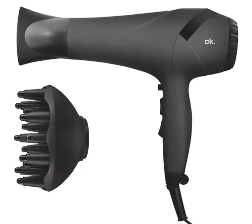 OK. OHD 4211 B Haartrockner Schwarz (2200 Watt)