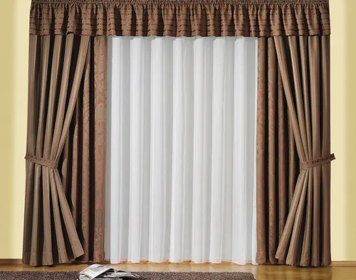 Wirth Gardine Lena – Halbtransparenter Store mit Faltenband in weiß von Wirth