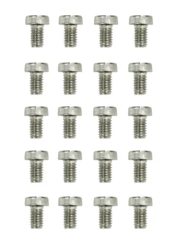 Zylinderschrauben Gewindeschrauben Schraube DIN84 M4x6mm 20 Stück (0171)