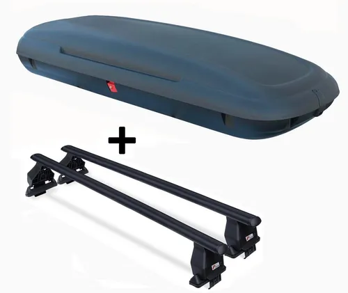 VDP Dachbox für Audi A4 (2004-2008) – 480 Liter - Praktische Dachbox mit 480 Litern Volumen in Carbon-Optik, abschließbar und leicht zu montieren. Ideal für zusätzlichen Stauraum auf Reisen mit dem Audi A4 (2004-2008).