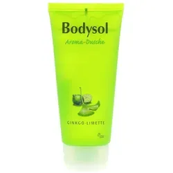 Bodysol Aroma Duschgel Ginkgo Limette - Erfrischendes Duschvergnügen - Arzneimittel mit revitalisierenden Ginkgo- und Limettenextrakten, ideal für ein erfrischendes Duscherlebnis.