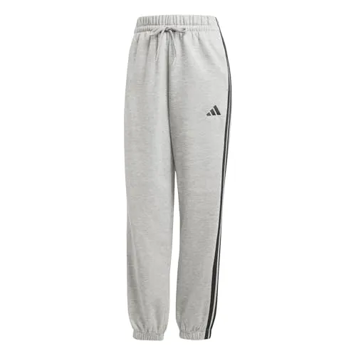 Adidas Women's Essentials 3-Stripes Fleece Loose Pants