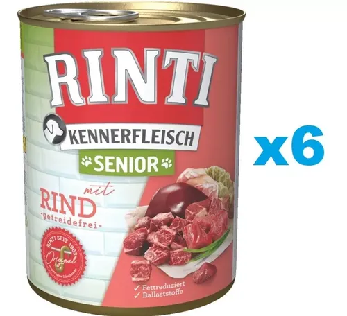 Rinti Kennerfleisch Senior mit Rind 400 g