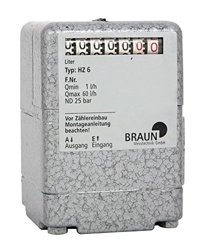 Braun Ölzahler HZ6 DN 6 (1/8