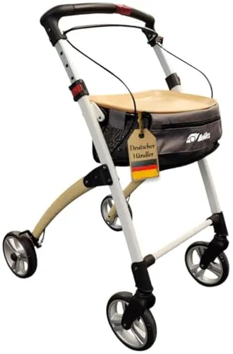 FabaCare Indoor Rollator Jaguar, schmal mit Tablett