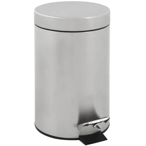 ReinigungsBerater Kosmetikeimer 3 L Edelstahl matt Treteimer mit Kunststoff-Inneneimer 31019854