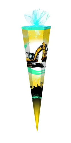 Verpackungsmittel GmbH Markneukirchen Schultüte Schultüte / Zuckertüte / 85cm / eckig / 