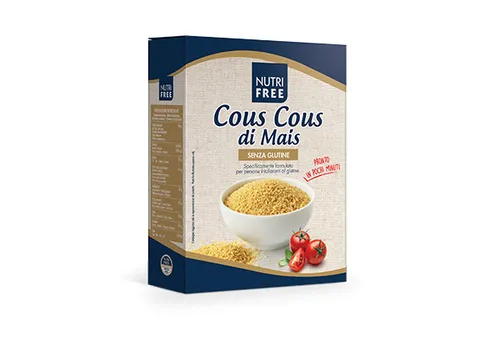 Glutenfreier Mais Nutrifree Cous Cous 375g von NT FOOD SpA