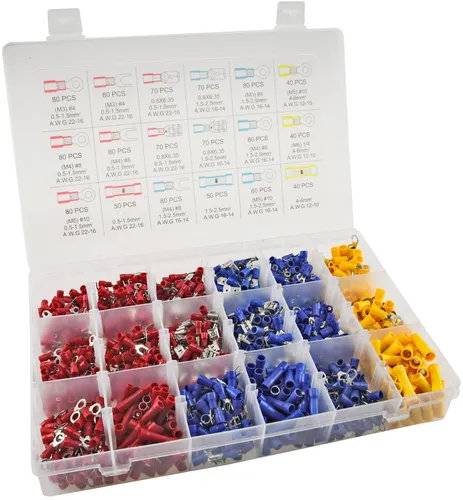 CT22926 Kabelschuhe Sortiment 1200tlg für KFZ & Auto