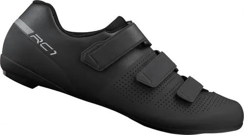 Shimano RC102 Rennradschuhe für Herren & Unisex - Einstiegsschuh für Rennrad und Mountainbike, mit drei stabilen Klettverschlüssen für sicheren Sitz und nachhaltigen Materialien.