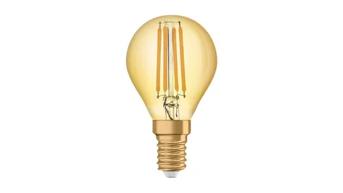 Żarówka LED E14 P40 4W = 35W 410lm 2400K Ciepła 300 Filament OSRAM Vintage 1906