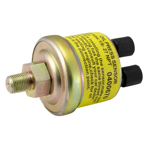 Öldruck Geber 0 - 10 bar 1/8 NPT Sensor für Zusatz Instrument Anzeige Universal