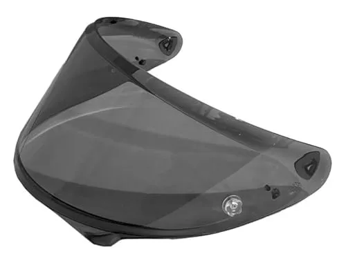 HJC Visier HJ42 für RPHA 12 und RPHA 12 Carbon - Stark Getönt Dark Smoke - Motorrad-Headsets, speziell für RPHA 12 und Carbon entwickelt, optimiert für Pinlock MaxVision und Tear-Off, bietet besten Sichtschutz und Style.