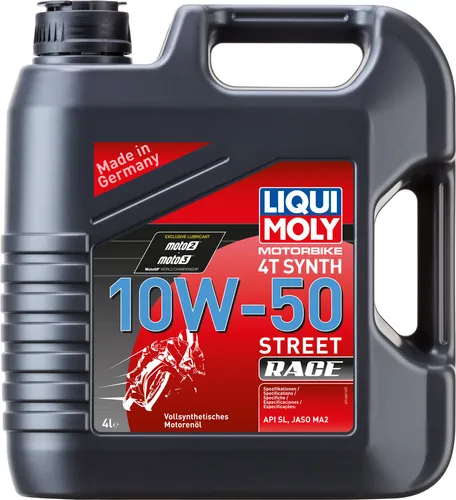 Liqui Moly Motoröl Motorbike 4T Synth 10W-50 Street Race 1686