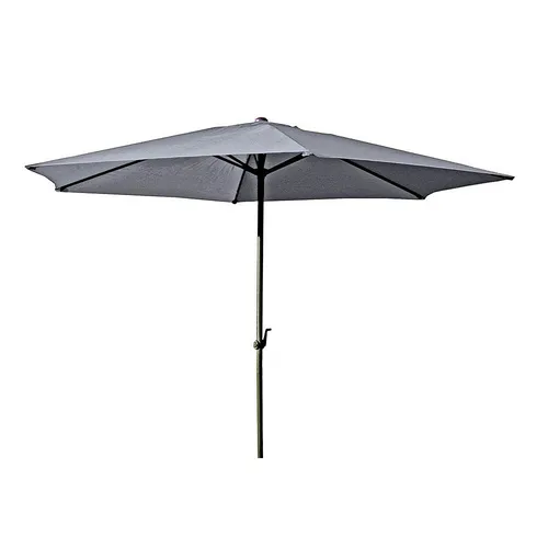 Sonnenschirm ANTHRAZIT Ø 300cm, 6 Streben von Harms Importe