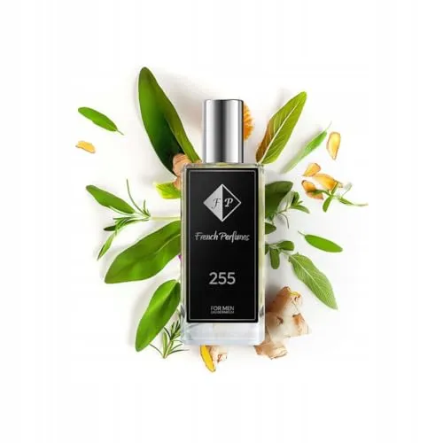 FP French Perfumes - Herren Parfüm - Elegante Eau de Parfum für Herren Männer - Hochwertiger Duft - Perfume men - Holzig und blumig und Moschus - Nr. 255-212 Menn - 60 ml