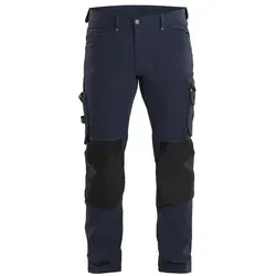 Blaklader 198916448699C54 X1900 Handwerker Arbeitshose - 4-Wege-Stretch, Dunkel Marineblau Schwarz, Größe C54, komfortabel und funktional für anspruchsvolle Handwerker