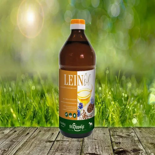 reines kaltgepresstes Leinöl 750 ml