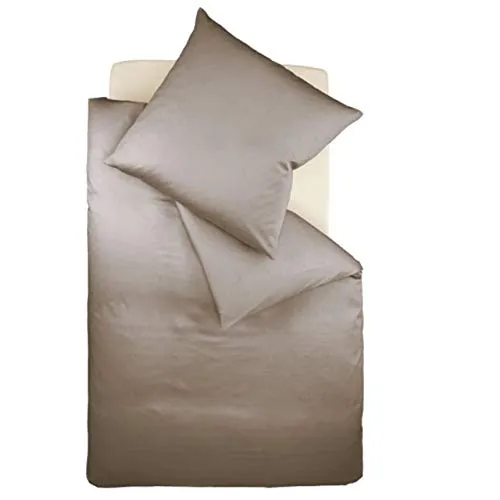 fleuresse Interlock-Jersey-Bettwäsche Colours Taupe 9042 Größe: 155 x 200 cm