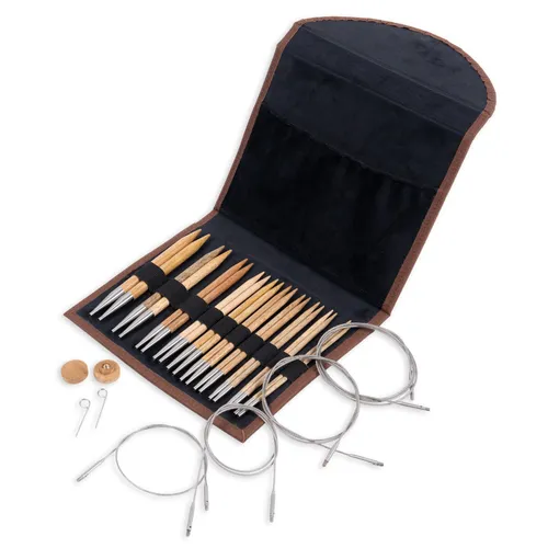 Pro Lana Mango Line Rundstricknadel Set 3,5-9 mm mit Seilen und Etui