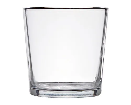 matches21 HOME & HOBBY Dekovase Schlichte Glasvase Vase Dekoglas Glas konisch klar Ø 10x9 cm (1 St), modernes Dekoglas für Hochzeit & mehr