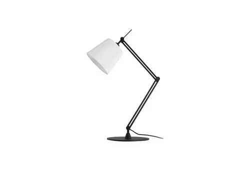 Lucande Tischleuchte Caelia, 1 x 15 W LED - Moderne Nachttischleuchte mit verstellbarem Textilschirm für eine gemütliche Lichtstimmung, ideal für Schlafzimmer, Arbeitszimmer oder Wohnzimmer.