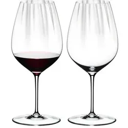 RIEDEL Performance Cabernet/Merlot Weinglas 2er Set - Rotweingläser aus Kristallglas, maschinell gefertigt für optimalen Weingenuss und spülmaschinenfest. Entdecken Sie die Komplexität Ihrer Rotweine in stilvollem Design.