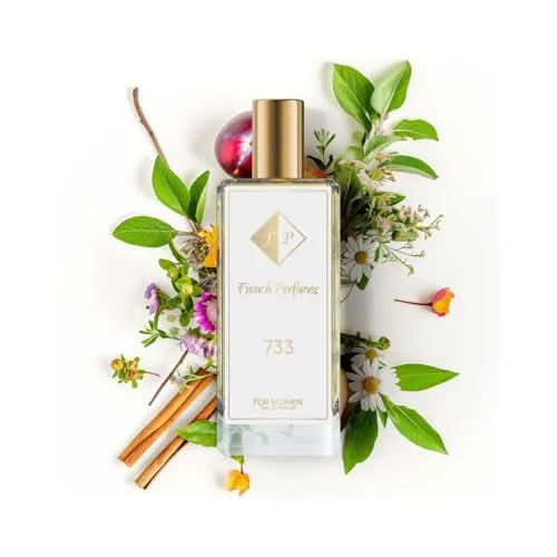 FP French Perfumes - Eau de parfum für damen - Parfüm frauen - Damendüfte - Damenduft - Damenparfum - Perfume women - Women's fragrances - Holzig und aromatisch - Nr. 733 - Aaliivee - 104 ml