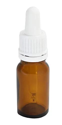 MV-Versand 10 x 10ml Pipettenflaschen | Apothekerflaschen aus UV-Schutz Glas | Medizinflaschen | Braunglas mit Glaspipette