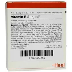 Produktbild Vitamin B2 Injeel Ampullen