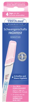 TESTAmed DIAGNOSTICS Schwangerschaftsfrühtest