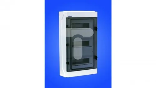 Rozdzielnica modułowa 3x12 natynkowa IP65 RH-36/3 - Trenn- & Lastschalter: Robuster Verteilerkasten für den Innen- und Außenbereich, IP65 Schutzklasse für optimale Feuchtigkeitsbeständigkeit.