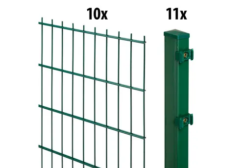 Garden 'n' More Doppelstabmattenzaun 