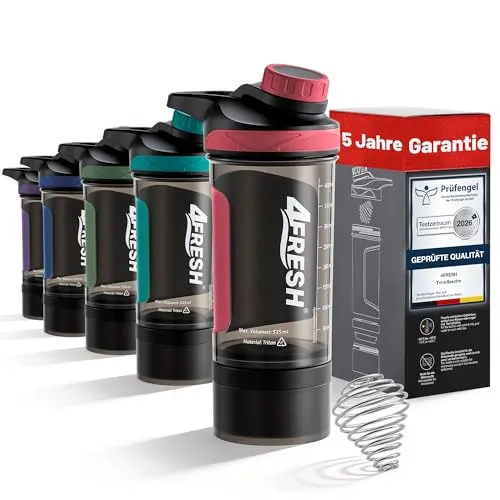 4FRESH Protein Shaker Flasche 500ml