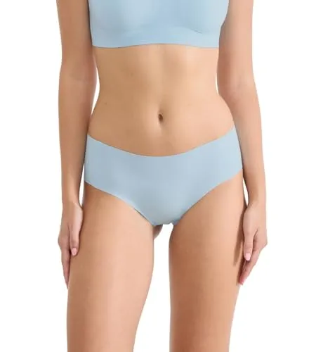 Sloggi Damen Unterhose Zero Feel 2.0 Hipster, M, Light Blue
