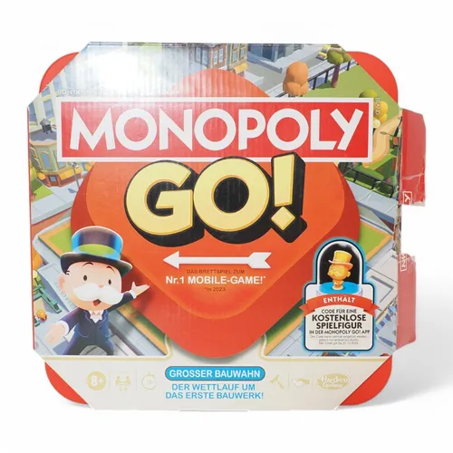 Hasbro Monopoly GO! für Unterwegs Das Brettspiel zum Nr.1 Mobile Game BWARE