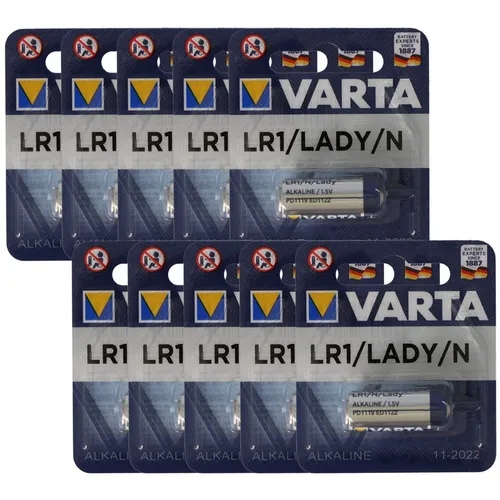 Varta 4001 High Energy LR1, 522, N, AM5 10er Pack