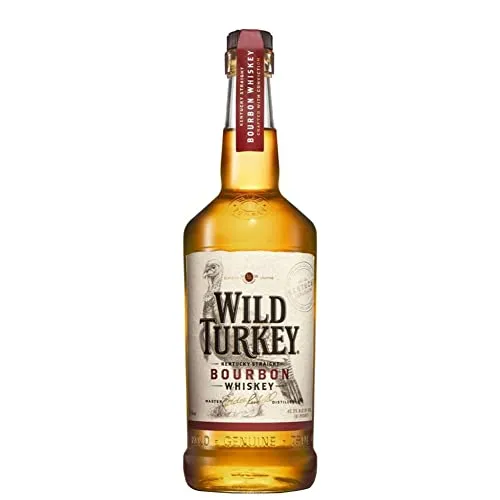 Wild Turkey Kentucky Straight Bourbon Whiskey 81 Proof 1 Liter 40,5% Vol.