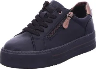 Jana Damen 8-23767-43 Sneaker, Black/Copper, 39 EU