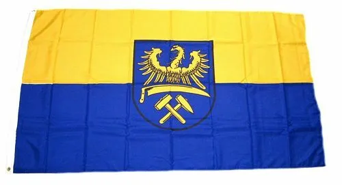 Flagge / Fahne Oberschlesien Hissflagge 60 x 90 cm