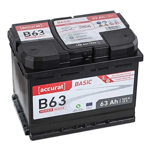 Accurat Basic B63 Autobatterie