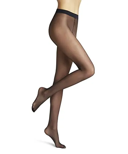 FALKE Damen Strumpfhose Pure Matt 20 DEN W Ti transparent einfarbig 1 Stück, Blau Marine 6179, XL