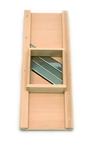Profi Krauthobel Gemüsehobel Hobel 40 x 15,5 cm mit 3 Edelstahl - Messern